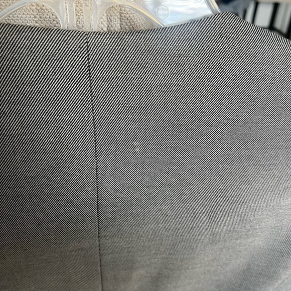 Women's Halogen (Nordstrom Brand) Peplum Waist Blazer Suit Jacket, Gray, Size 12 - Picture 7 of 9